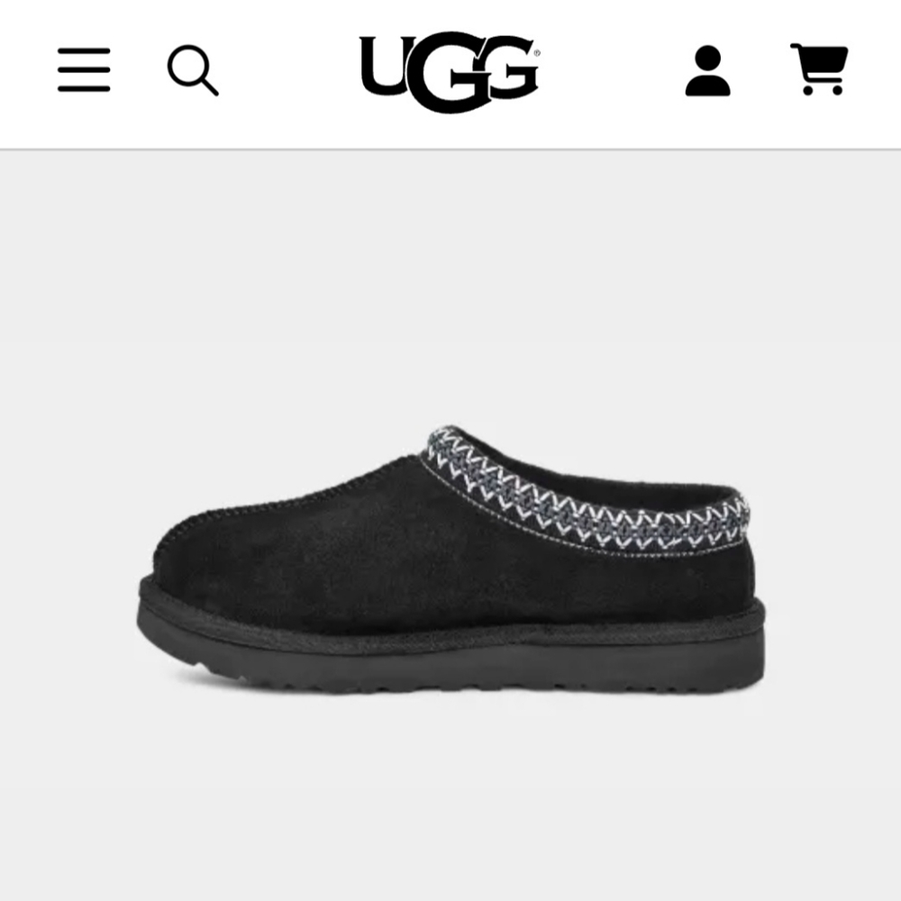 Women's Uggs Tasman Black slippers